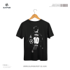 Messi Black T-Shirt, Messi Fan Gear, Lionel Messi black t-shirt by KAAPORKAAPOR Brand